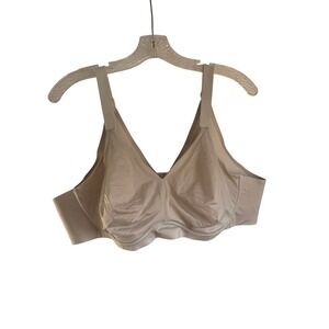 Serenada Beige Full Coverage Wireless Bra Size 46C DL11070682 Smooth Seamless